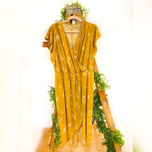 Yellow Ava Viv Dress